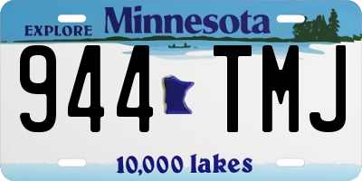 MN license plate 944TMJ