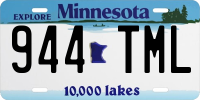 MN license plate 944TML
