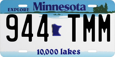 MN license plate 944TMM