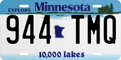 MN license plate 944TMQ