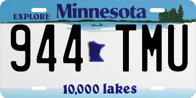MN license plate 944TMU
