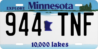 MN license plate 944TNF