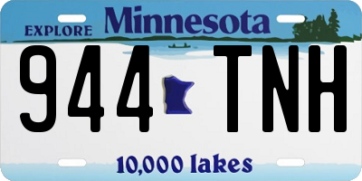 MN license plate 944TNH