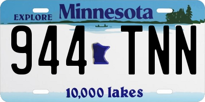 MN license plate 944TNN