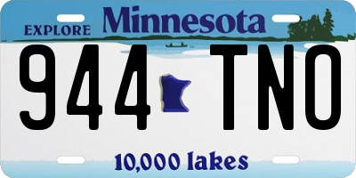 MN license plate 944TNO