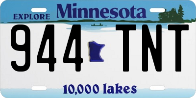 MN license plate 944TNT