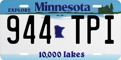 MN license plate 944TPI