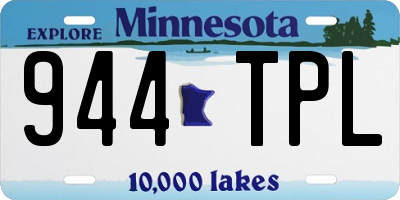 MN license plate 944TPL