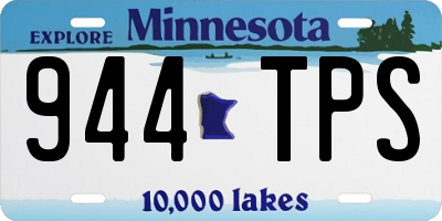 MN license plate 944TPS