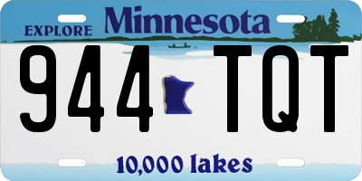 MN license plate 944TQT