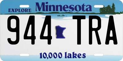 MN license plate 944TRA