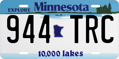 MN license plate 944TRC
