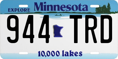 MN license plate 944TRD