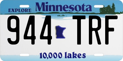 MN license plate 944TRF