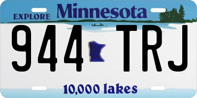MN license plate 944TRJ
