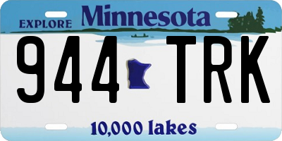 MN license plate 944TRK