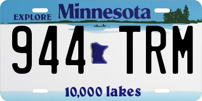 MN license plate 944TRM