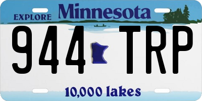 MN license plate 944TRP