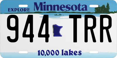 MN license plate 944TRR