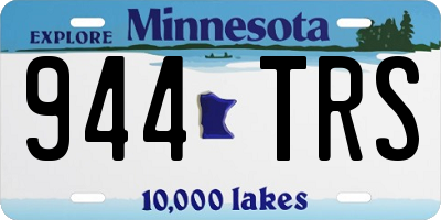 MN license plate 944TRS
