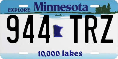 MN license plate 944TRZ