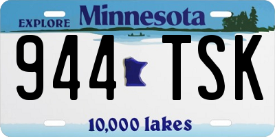 MN license plate 944TSK