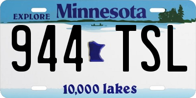 MN license plate 944TSL