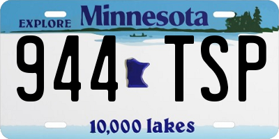 MN license plate 944TSP