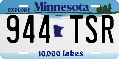 MN license plate 944TSR
