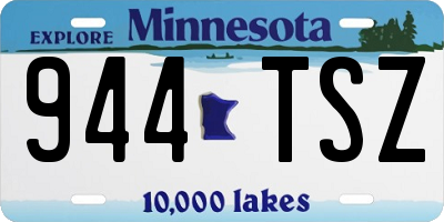 MN license plate 944TSZ