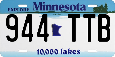 MN license plate 944TTB