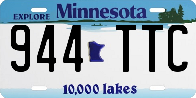 MN license plate 944TTC