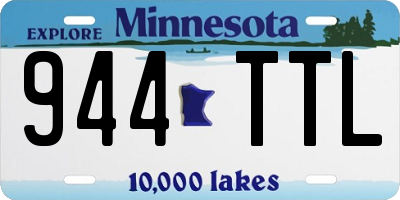 MN license plate 944TTL