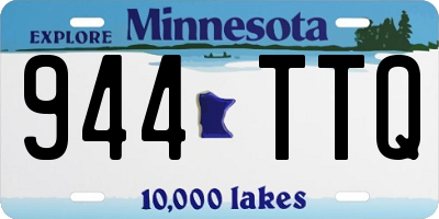 MN license plate 944TTQ