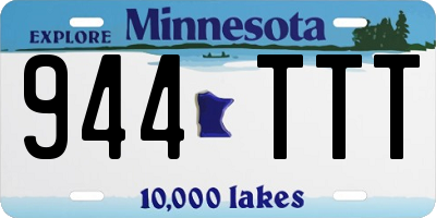 MN license plate 944TTT