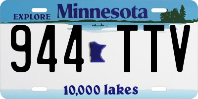 MN license plate 944TTV