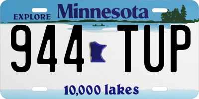 MN license plate 944TUP