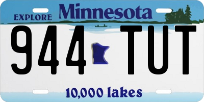 MN license plate 944TUT