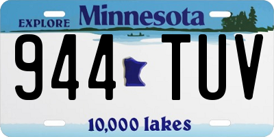 MN license plate 944TUV