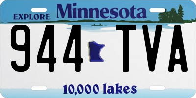 MN license plate 944TVA