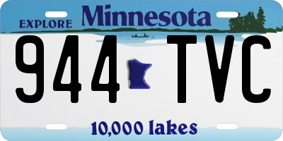 MN license plate 944TVC