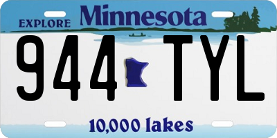 MN license plate 944TYL