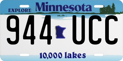 MN license plate 944UCC