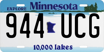 MN license plate 944UCG