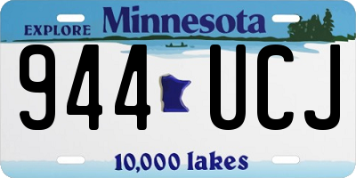 MN license plate 944UCJ