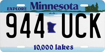 MN license plate 944UCK