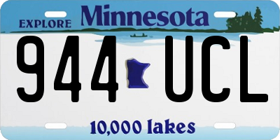 MN license plate 944UCL