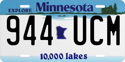 MN license plate 944UCM
