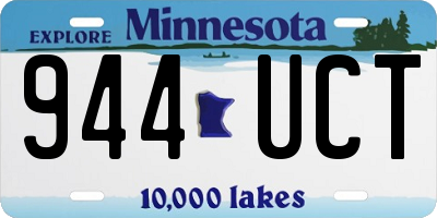 MN license plate 944UCT