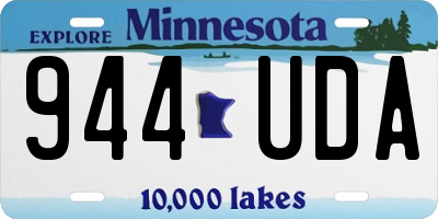 MN license plate 944UDA